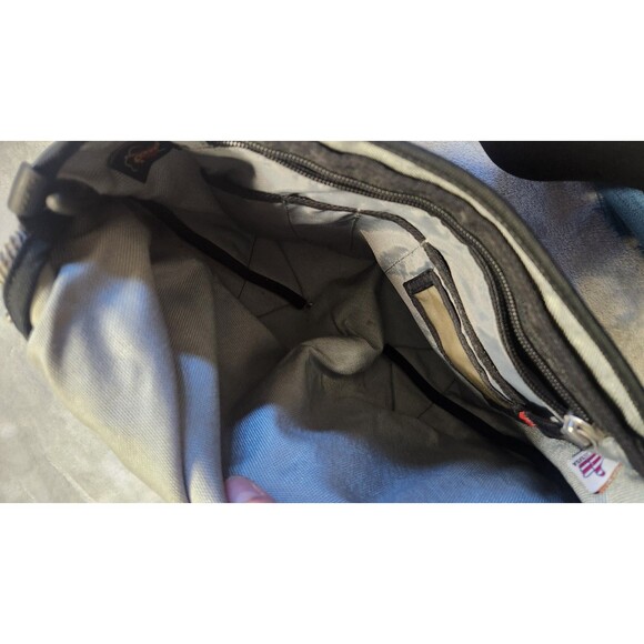 Rickshaw Herringbone Tweed Mini Zero Messenger Bag - Picture 8 of 8